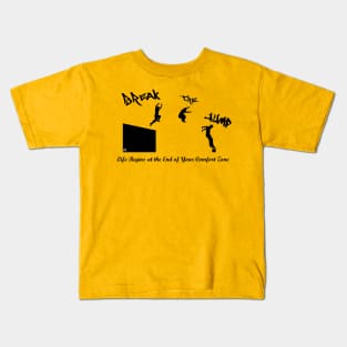 Parkour - breaking jump Kids T-Shirt